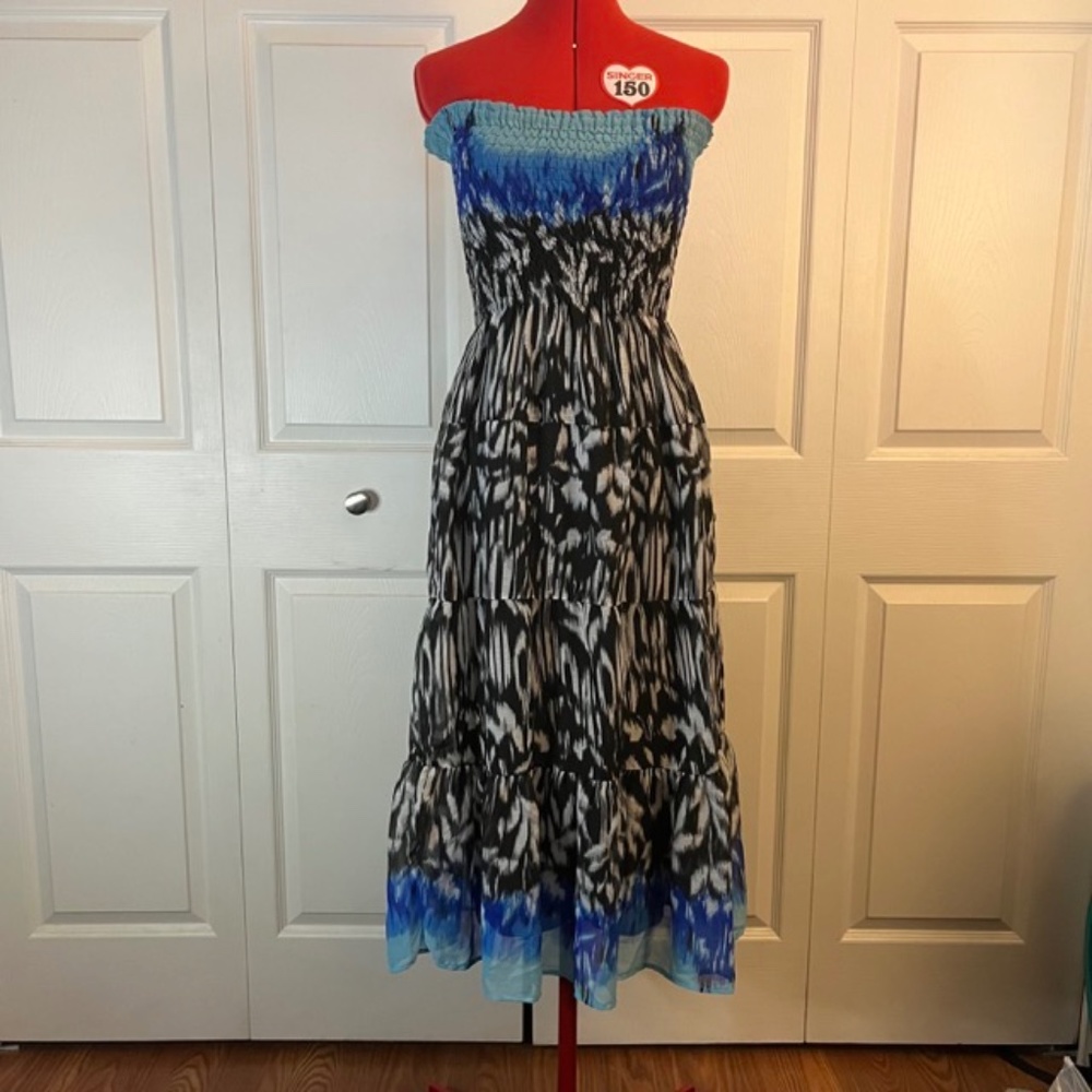 NWT Speed Control New York Strapless Summer Dress S